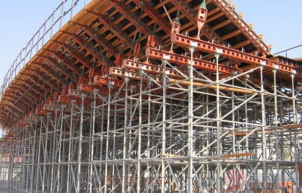 梯架搭建施工現場圖片展示