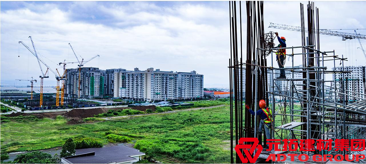 菲律賓建筑公司PH062客戶采購元拓圓盤腳手架、鋼支撐、絲桿、鋁工字梁