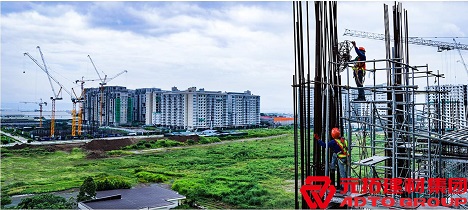 菲律賓建筑公司PH062客戶采購(gòu)元拓圓盤(pán)腳手架、鋼支撐、絲桿、鋁工字梁