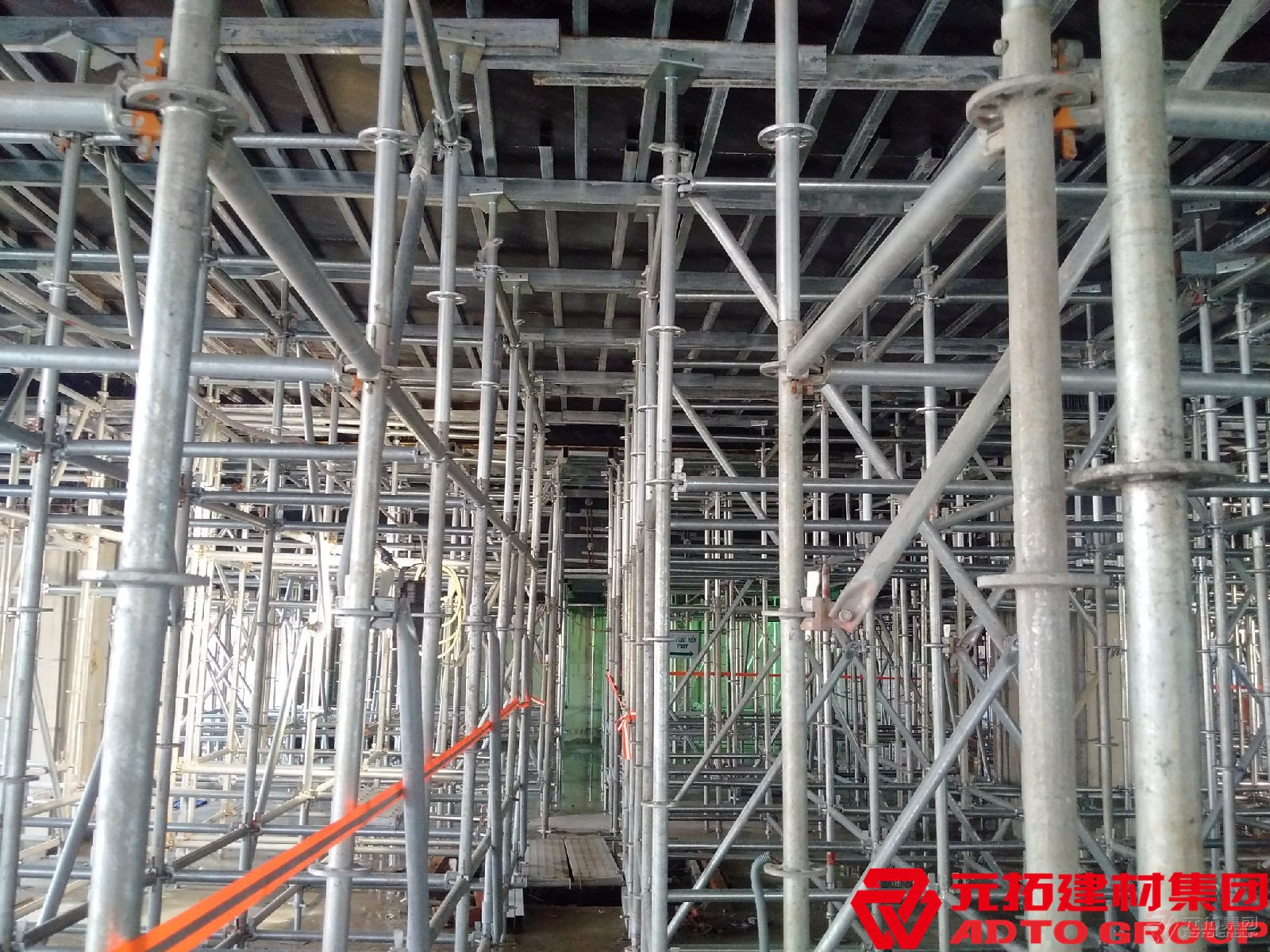 一噸60型的盤(pán)扣式腳手架能搭多大面積？