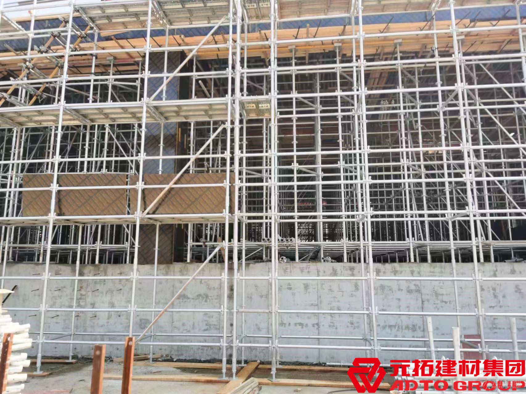 盤扣式腳手架的施工工藝是什么？有什么優(yōu)點？